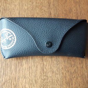 Ray Ban Glasses Case Pebbled Leather Look VGUC